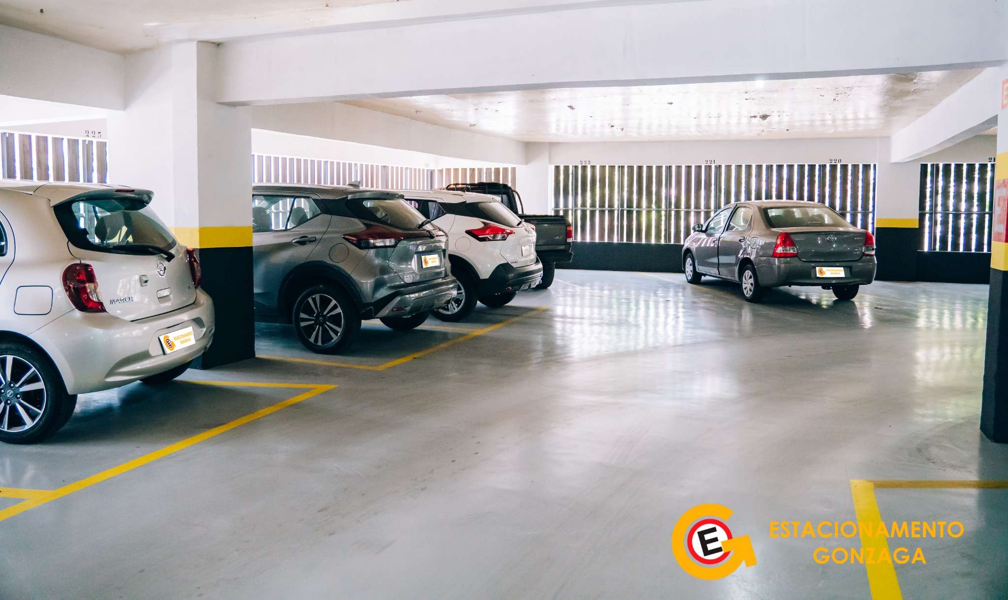 Estacionamento no Porto de Santos